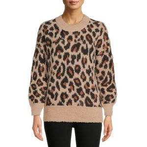 Time and True Fuzzy Sweater XL